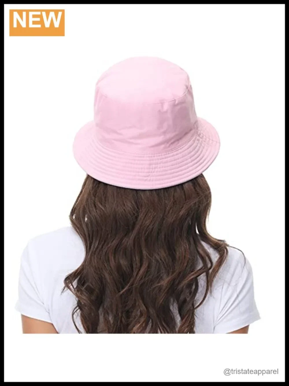 Reversible Cotton Bucket Hat - Women's UV Protection Summer Beach Hat